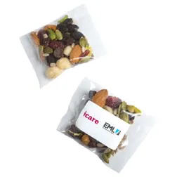 CC050C25 Trail Mix (Premium) Filled Branded Lolly Bags - 25g