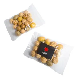 CC050D50 Peanut Crackers Filled Promo Lolly Bags - 50g