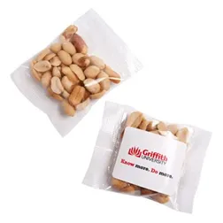 Salted Peanuts Clear Cellophane Gift Bags
