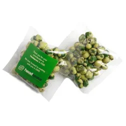 CC050Q2 Wasabi Peas Filled Branded Lolly Bags - 50g
