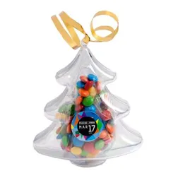 CC055B1 M&M Filled Corporate Trees With Sticker - 50g