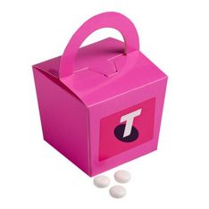Wedding Favour Noodle Box with Chewy Mints