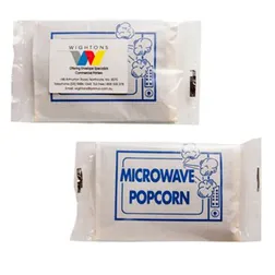 CC060C Microwave Popcorn Filled Logo Lolly Bags - 100g