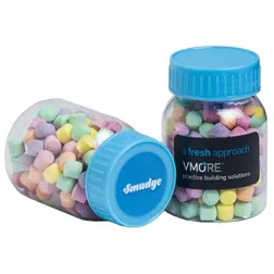 CC066F Rainbow Lolly Filled Custom Pill Jars - 50g