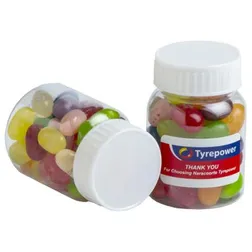 Clear Baby Jar with Jelly Belly Beans 50g