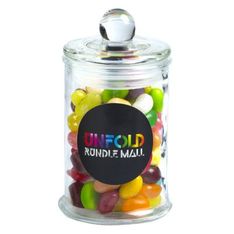Jelly Belly Bean Filled Glass Jars Bulk Gifting