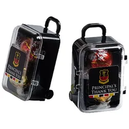 CC070F Lindt Lindor Ball Filled Branded Mini Suitcases x 2