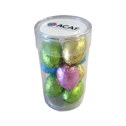 CCE012A Easter Egg Filled Corporate Tubes - 9 x 70g