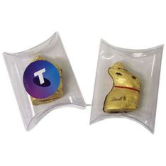 Lindt Gold Chocolate Bunny Pillow Pack with Sticker Branding
