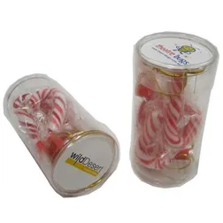 CCX007 Candy Cane Filled Corporate Tubes