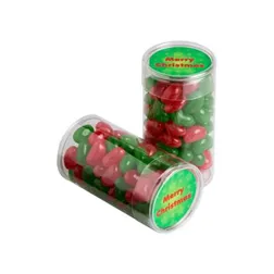 CCX014A Mini Jelly Bean Filled Promo Tubes - 100g