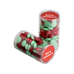 CCX014B Smarties Look-Alike Filled Corporate Tubes - 100g