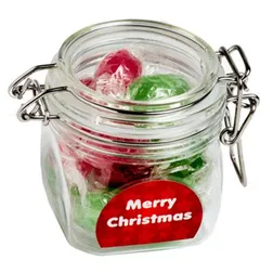 CCX015G Twist Wrapped Boiled Lolly Filled Branded Canisters - 120g