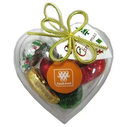 CCX024 Chocolate Heart Filled Branded Hearts - 65g