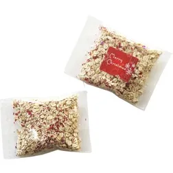 Reindeer Food Holiday Gift Sachets with Custom Stickers