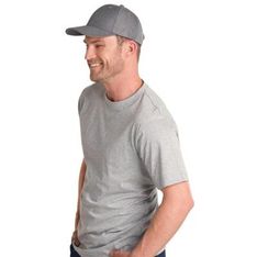 Premium Heather Polyester Velcro Closure Baseball Cap
