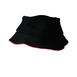 UPF 50 Pique Mesh Bucket Hat with Sandwich Trim