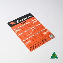 A5 Magnetic Tab Calendar with Gloss Laminate Surface