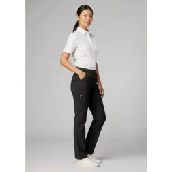 Ladies Comfort Waist Cargo Work Trousers with Stretch