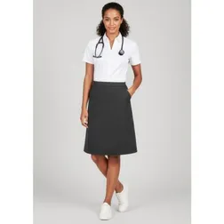 Ladies Stretch Twill Cargo Skirt with Comfort Waist
