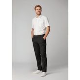 Mens Comfort Waist Cargo Pants Lightweight Twill Stretch