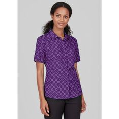 Florence Daisy Print Two Way Stretch Healthcare Shirt