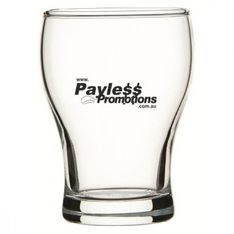 Engraved 200ml Glass Drinkware for Venues