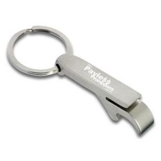 Matt Alloy Bottle Opener Keyring With Gift Box