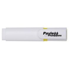 Plastic Barrel Highlighter Set Three Vibrant Colors