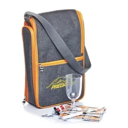 D551 Urban Explorer Insulated Printed Wine Carriers