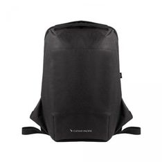 Nova Anti-Theft Foam Padded Computer Backpack Black with Tan Trim