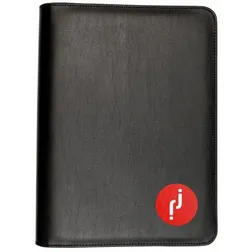 Zippered A4 Compendium Mirror Finish
