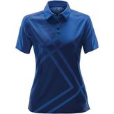 Reflex Womens Moisture Wicking Stretch Polo Shirt UPF 30