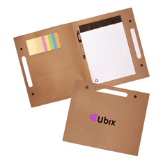 Enviro Conference Folder with Integrated Pen Holder
