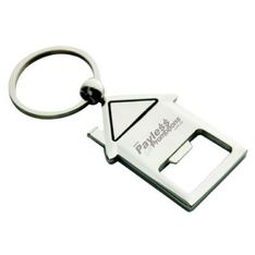 House Shaped Alloy Keyrings With Gift Box