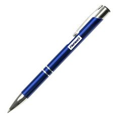 Edison Push Action Aluminium Ballpoint Pen
