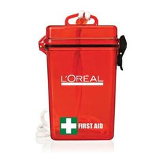 Waterproof Emergency First Aid Kit Red 21 Piece Medical Supplies