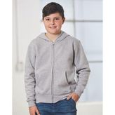 Cotton Fleece Full Zip Kids Hoodie