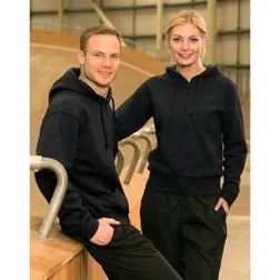 Double Bay Ladies Cotton Blend Full Zip Fleece Hoodie