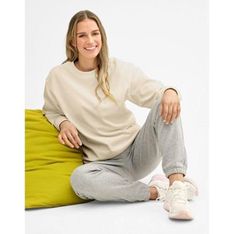 Unisex Airlayered CVC Fleece Crew Neck Sweater