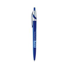 Electro Colour Retractable Ballpoint Pen with Vibrant Accents