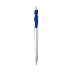 Electro Silver Metallic Finish Plunge Action Ballpoint Pen