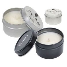 Vanilla Scented Soy Candle in Tin