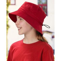 UPF 50 Poly Cotton Twill Bucket Hat with Toggle