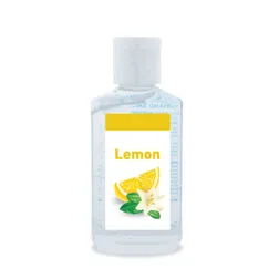 Lemon Scented 60ml Hand Sanitiser Gel with 75% Ethyl Alcohol
