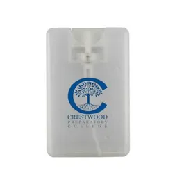Compact 20ml Spray Pump Hand Sanitiser Card