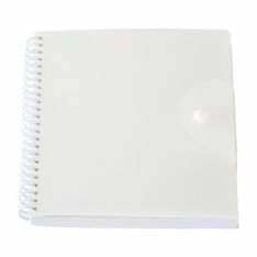 Frosty A5 Cardboard Notepad with Frosted Edges