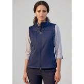 Water Resistant Ladies Softshell Vest With Micro Fleece Lining