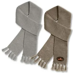 Ruga Knit Scarf with Tassels