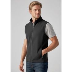 Apex Water Resistant Fleece Lined Polyester Vest Men
